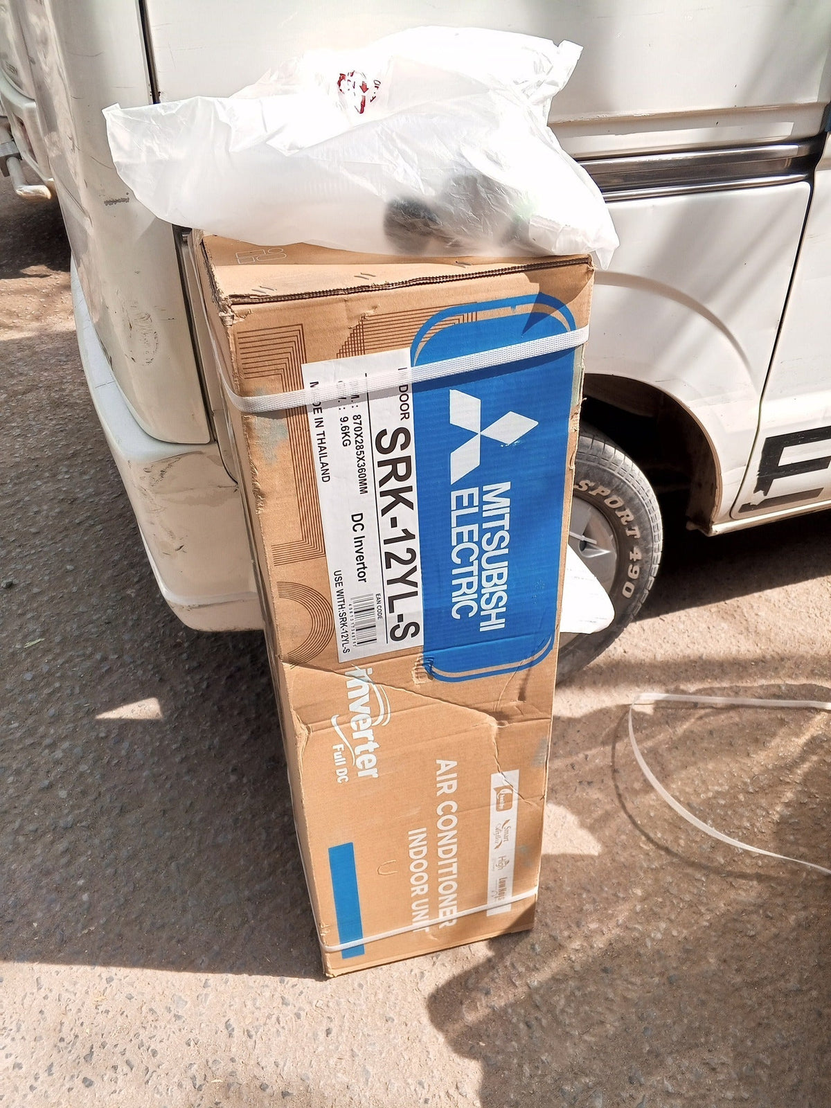 MITSUBISHI SPLIT NEW AC DC INVERTER ENERGY SAVER IMPORTED MADE IN THAILAND
