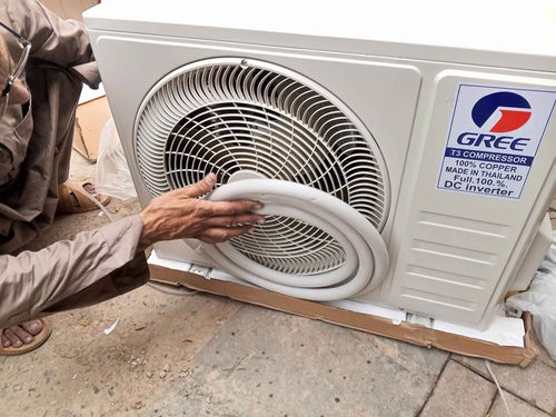 GREE SPLIT NEW AC DC INVERTER ENERGY SAVER IMPORTED T3 COMPRESSOR MADE IN THAILAND